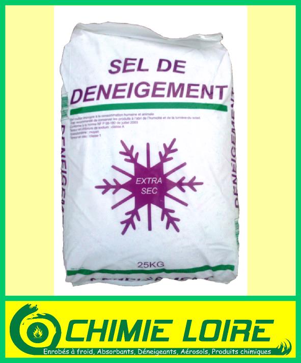 Sel de Deneigement 25Kg Extra Sec Naturel Classe B